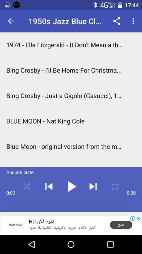 1950'S JAZZ Blue Classy (Without Internet) screenshot 4