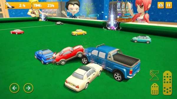 Billiards Pool Cars Demolition: RCC Simulation स्क्रीनशॉट 8