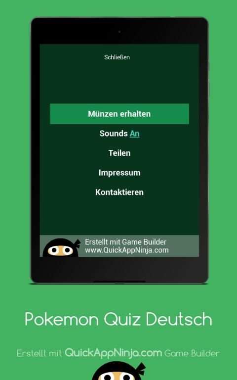 Pokemon Quiz Deutsch screenshot 1