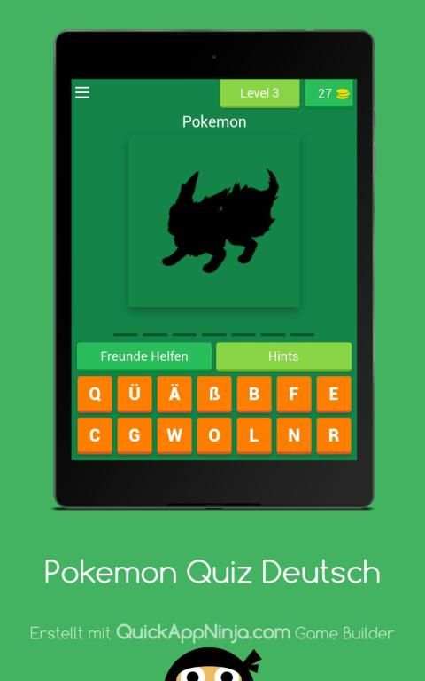 Pokemon Quiz Deutsch screenshot 4