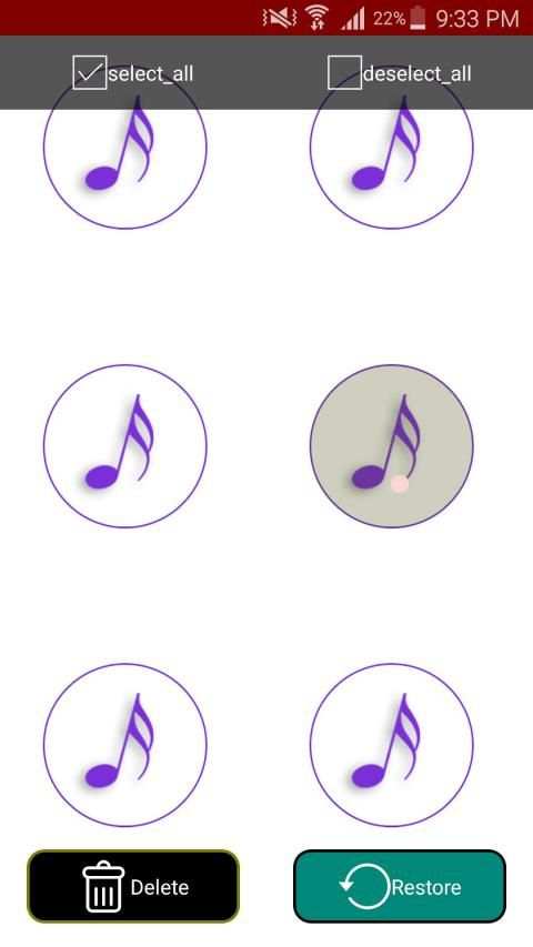 Recover audio recording files Premium 2 تصوير الشاشة