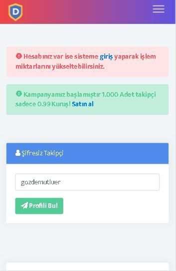 İGTOR İnstagram Şifresiz Araçlar screenshot 2