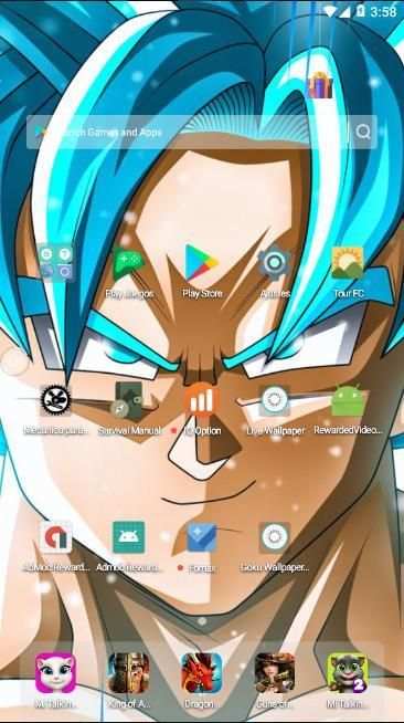 Goku Wallpaper 3D 4K 2019 screenshot 2