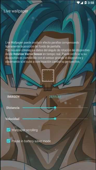 Goku Wallpaper 3D 4K 2019 screenshot 1