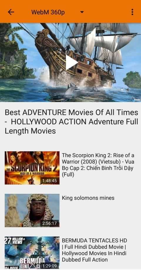 HD Movie Video Player screenshot 3