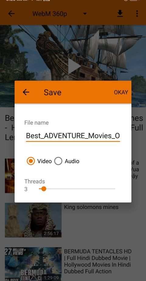 HD Movie Video Player screenshot 1