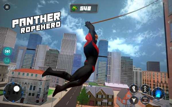 Multi Panther Rope Hero: Miami Crime City Battle स्क्रीनशॉट 13