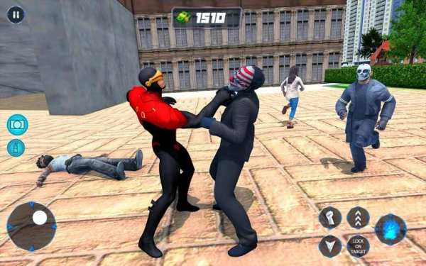 Multi Panther Rope Hero: Miami Crime City Battle स्क्रीनशॉट 15
