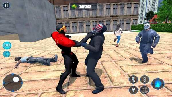 Multi Panther Rope Hero: Miami Crime City Battle स्क्रीनशॉट 23