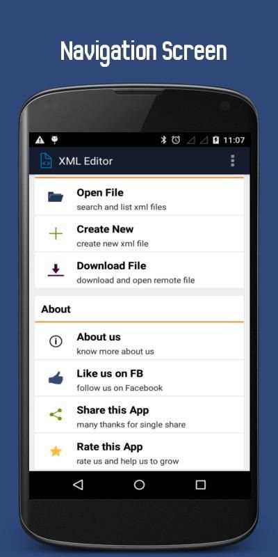 XML Editor स्क्रीनशॉट 7