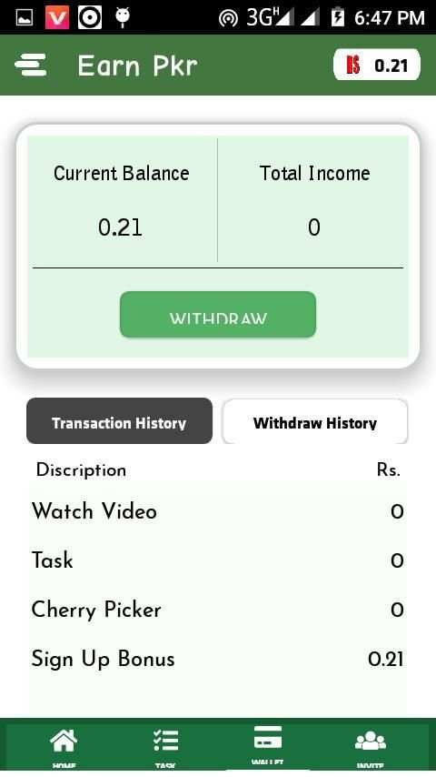 Earn Pkr स्क्रीनशॉट 2