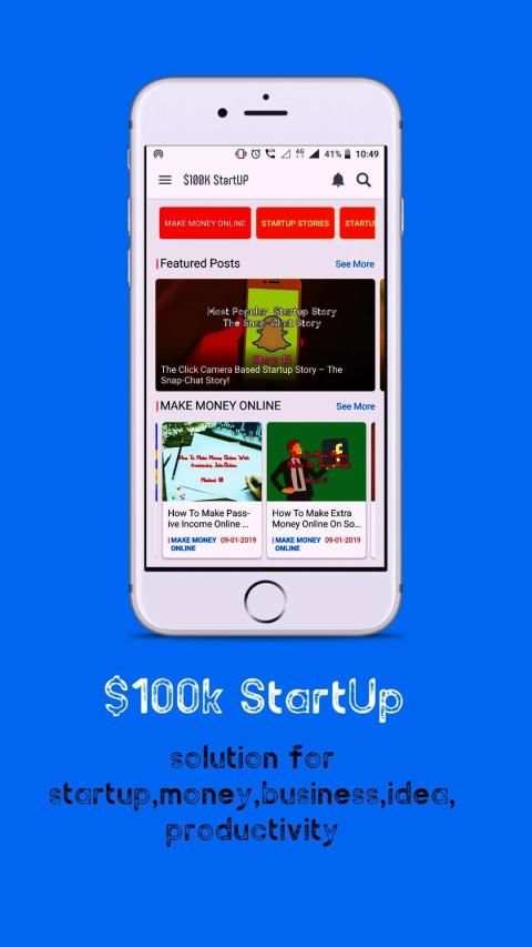 $100k StartUP - Make Money Online screenshot 2