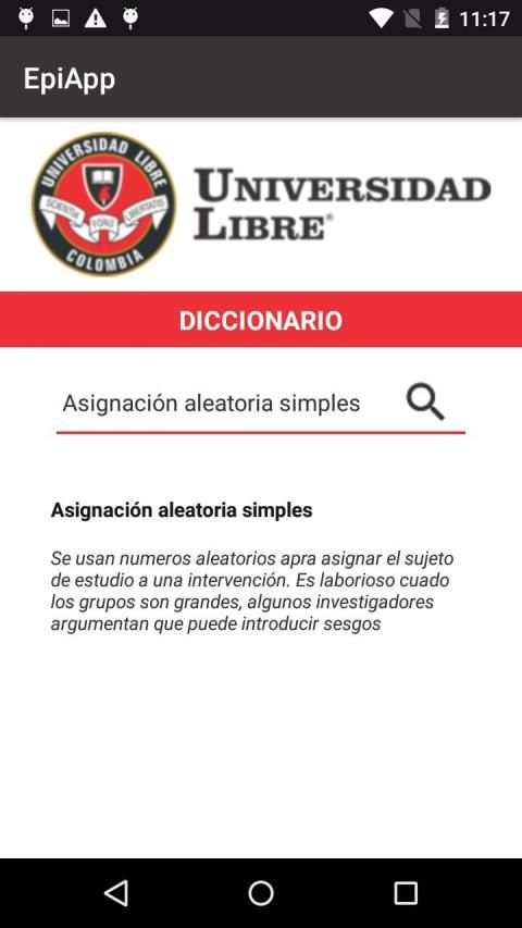 EpiApp screenshot 1