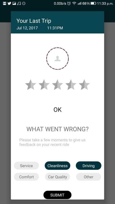 OLO CABS screenshot 2
