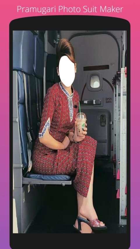 Menjadi Pramugari - Photo Suit Maker screenshot 1