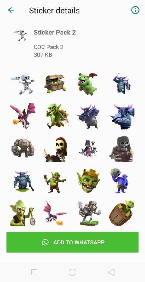 COC Stickers For Whatsapp screenshot 6
