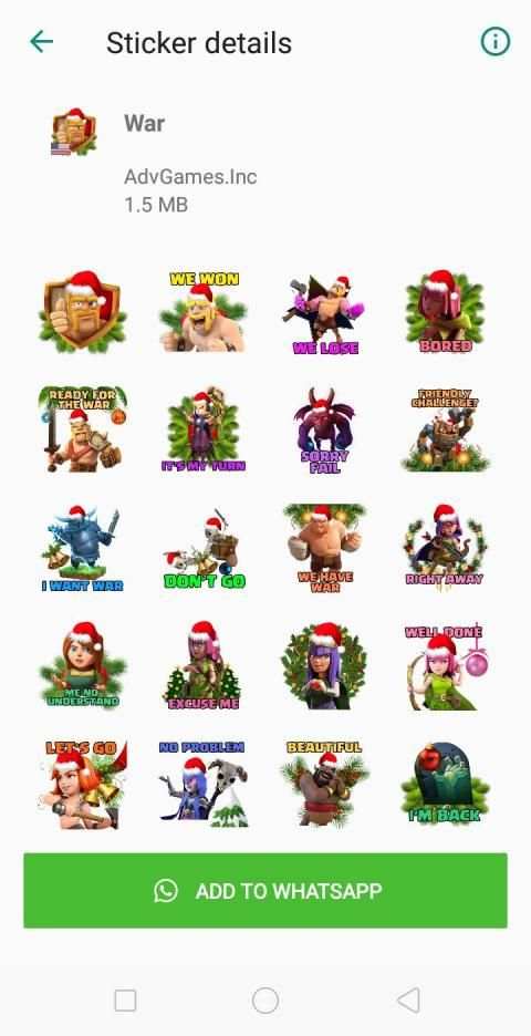 COC Stickers For Whatsapp screenshot 2