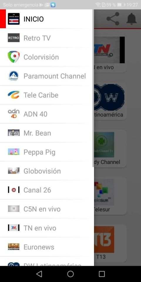 TV Costa Rica screenshot 1