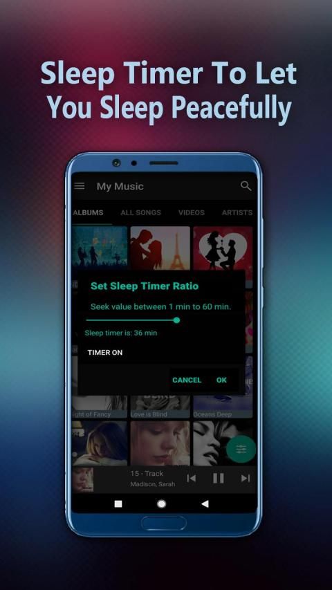 Music player - MP3 Player स्क्रीनशॉट 1