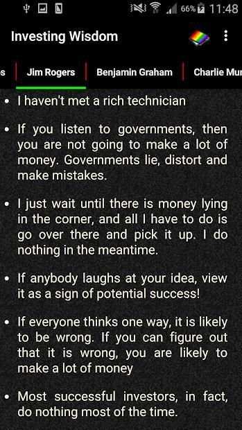 Investing Wisdom स्क्रीनशॉट 3