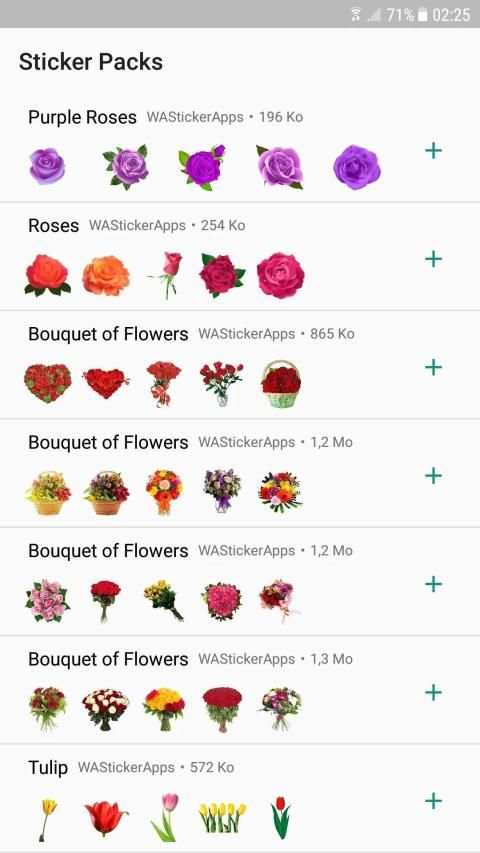Roses Stickers For WhatsApp screenshot 6
