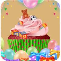 Cupcakes Birthday Cake Maker - Baking Games