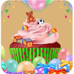 Cupcakes Birthday Cake Maker - Baking Games