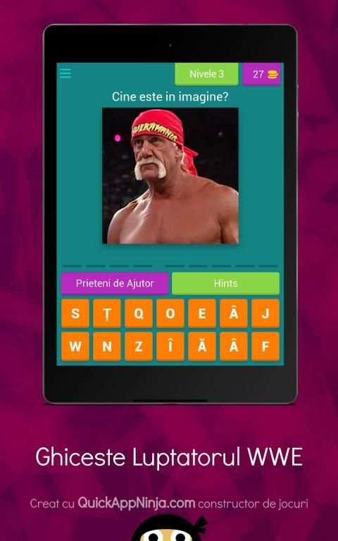 Ghiceste Luptaorul WWE screenshot 2