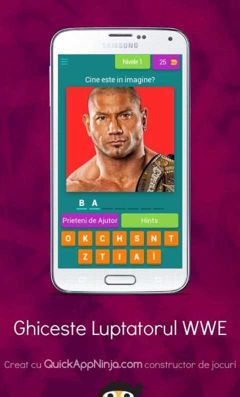 Ghiceste Luptaorul WWE screenshot 8