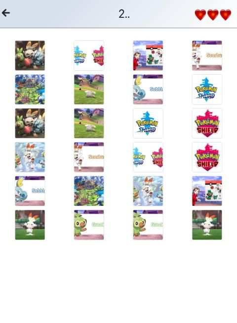 Pokemon Sword & Shield Match 'Em all screenshot 7