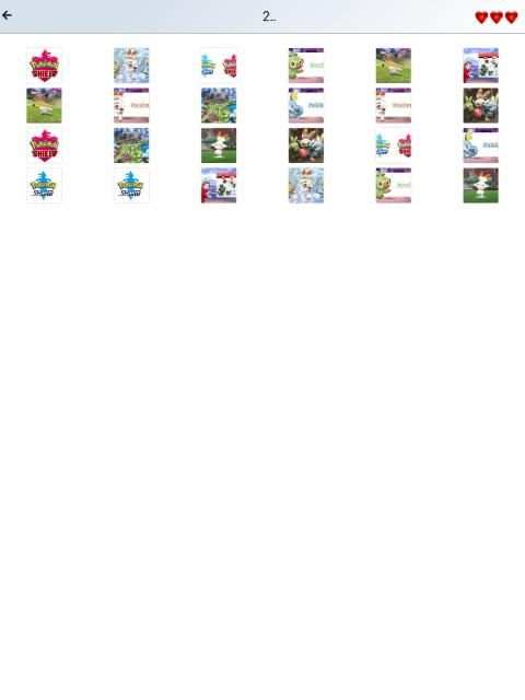 Pokemon Sword & Shield Match 'Em all screenshot 3