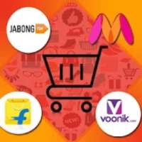 all in Online Shopping App logo