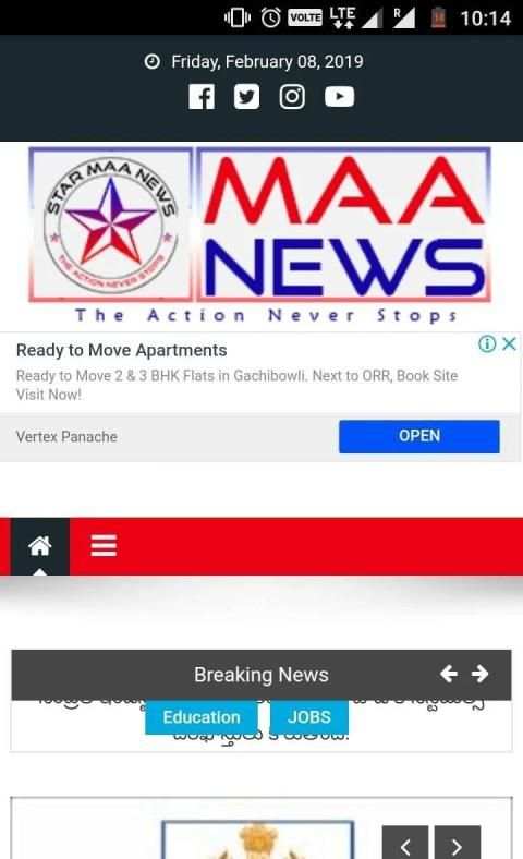 Star Maa News स्क्रीनशॉट 2