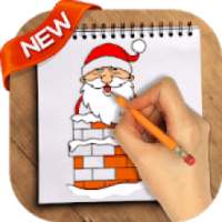 How to Draw Santa Christmas step by step