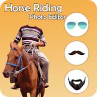 Horse With Man Photo Suit: Horse Riding Photo Suit on 9Apps