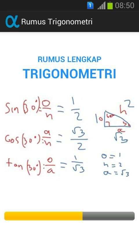 Rumus Trigonometri 4 تصوير الشاشة