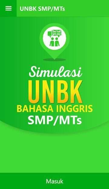 UNBK Bahasa Inggris SMP screenshot 3