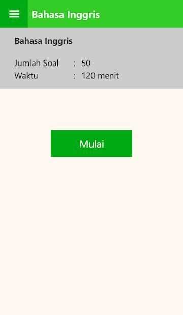 UNBK Bahasa Inggris SMP screenshot 2