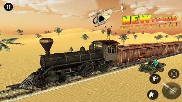 Grand Gold Robbery Game: Train shooting Simulator screenshot 18