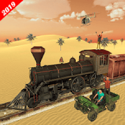 ikon Grand Gold Robbery Game: Train shooting Simulator