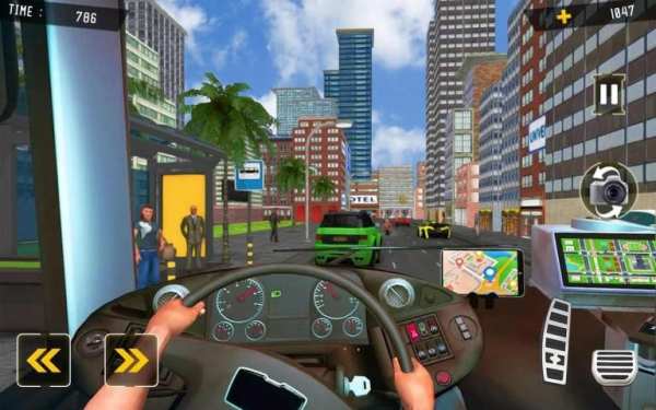 Bus Simulator Free Road Driving 2019 screenshot 2
