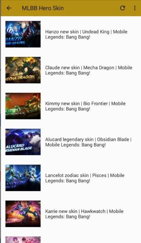 Video Tutorial Mobile Legends screenshot 2