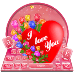 Romantic Heart Keyboard आइकन