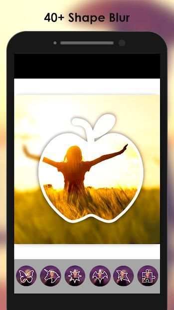 Blur Photo Square : Image Blur editor स्क्रीनशॉट 5