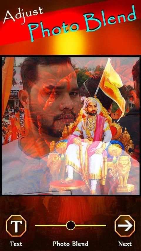 Shivaji Maharaj Photo Blend screenshot 5