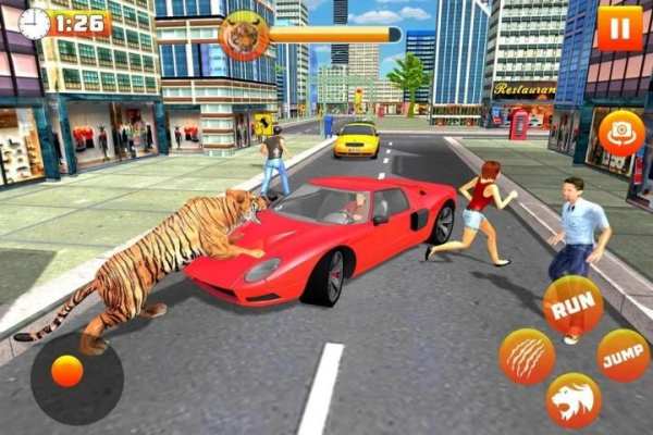 Wild Tiger City Rampage 2019 screenshot 26