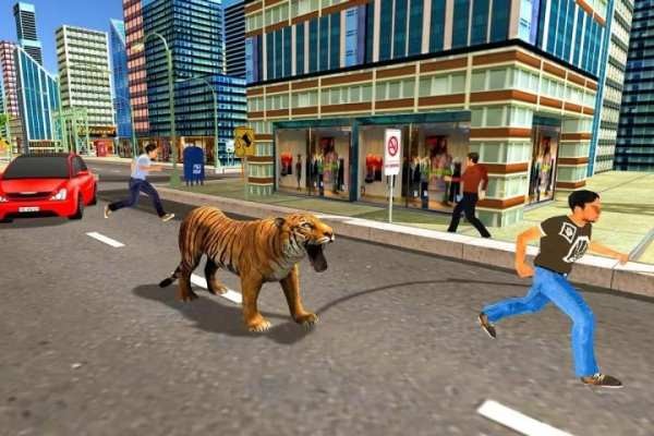 Wild Tiger City Rampage 2019 screenshot 8
