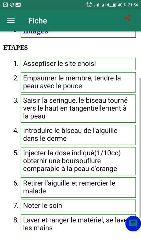 Soins infirmiers screenshot 4