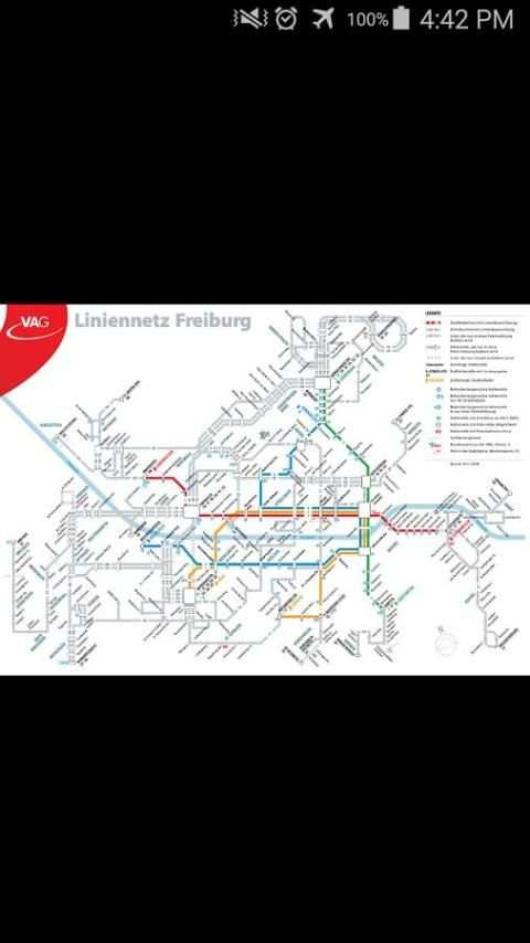 Freiburg Tram & Bus Map screenshot 3