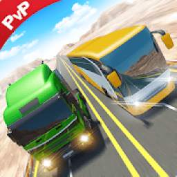 Bus Racing vs Truck Racing Game